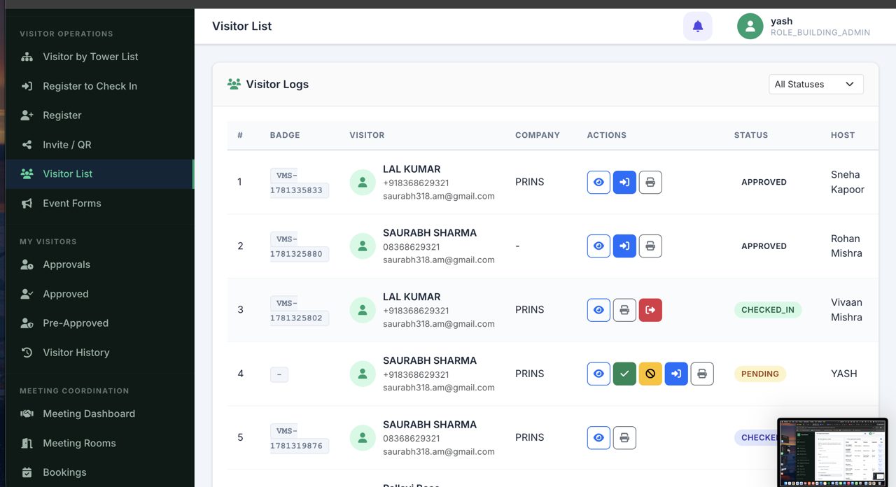 SignShield admin dashboard
